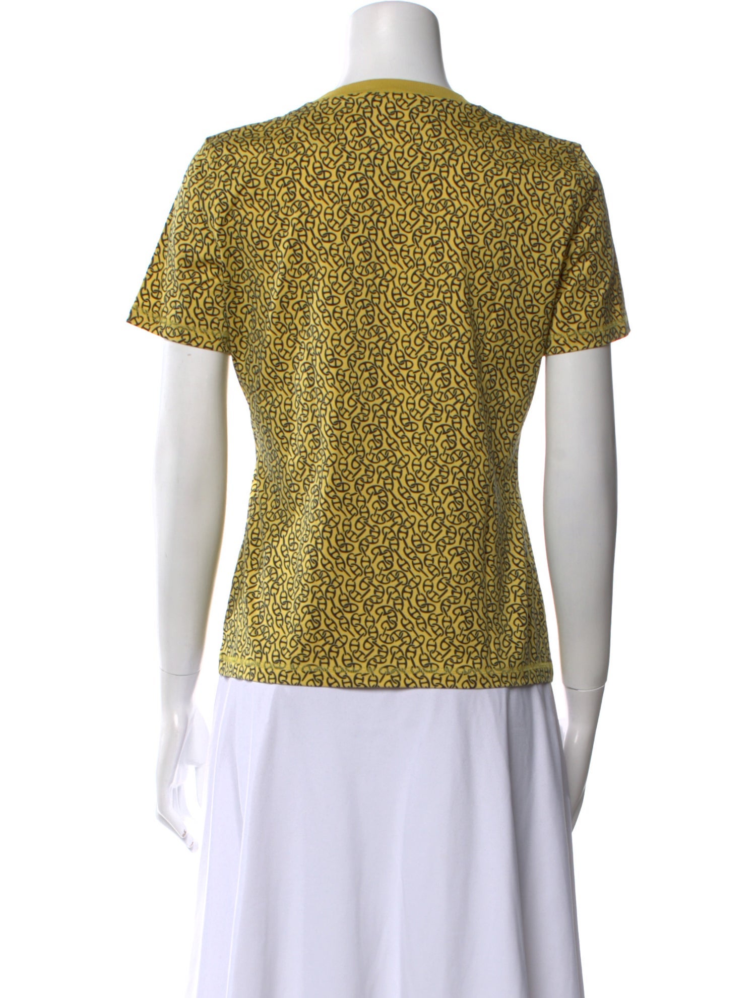 Hermès Printed Crew Neck T-Shirt